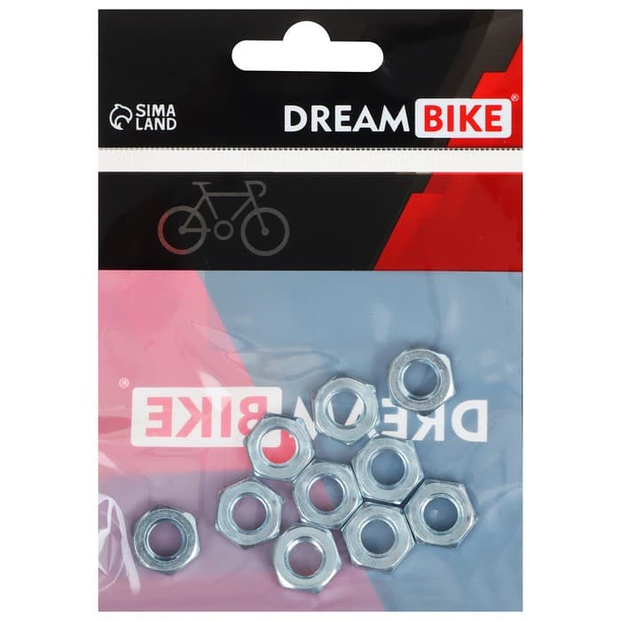 Контргайка оси, 8 мм, серебристый