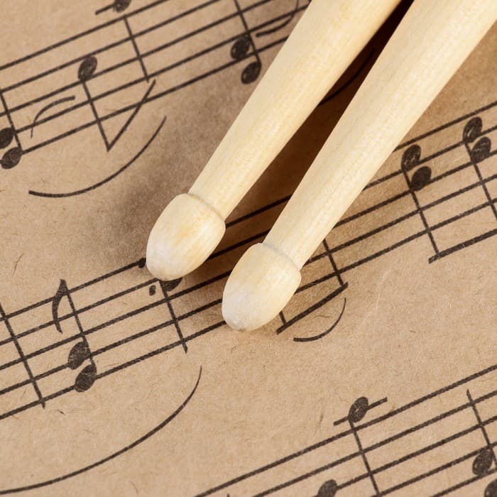 Барабанные палочки Music Life, 7 А, клен, бирюзовые