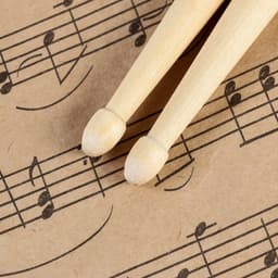 Барабанные палочки Music Life, 7 А, клен, бирюзовые