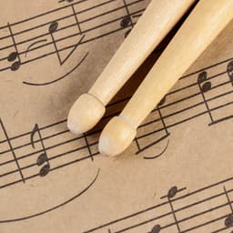 Барабанные палочки Music Life, 7 А, клен, черные