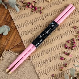 Барабанные палочки Music Life, 5 А, клён, розовые