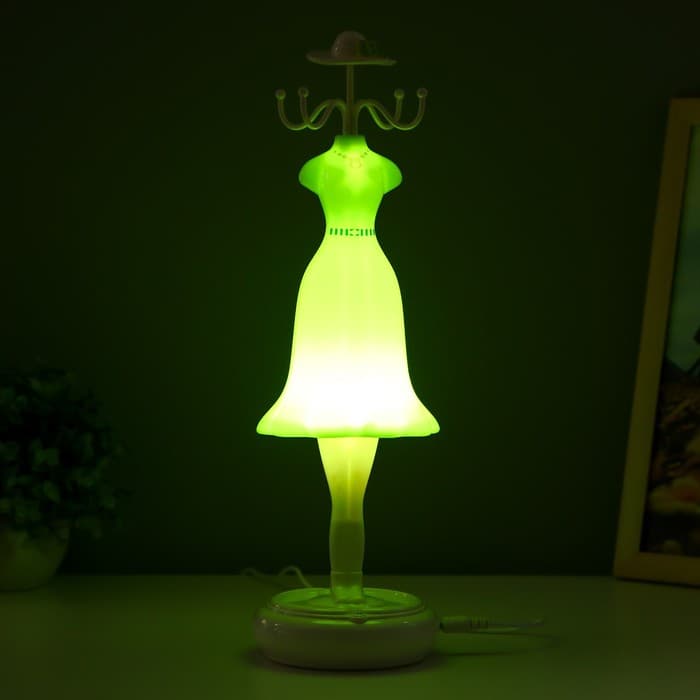 Подсветка для мелочей, украшений, ключей, LED крутится 3 Вт 3000К 10×16.5×7.5×32 см RISALUX