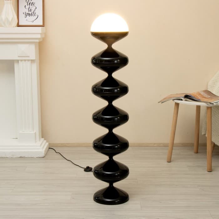 Торшер «Сириус» LED 20 Вт 4000К черный 24×24×120 см