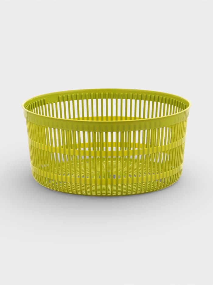 Центрифуга для сушки зелени Доляна Fresh cook, 3.7 л, пластик, белая, зелёная