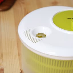 Центрифуга для сушки зелени Доляна Fresh cook, 3.7 л, пластик, белая, зелёная