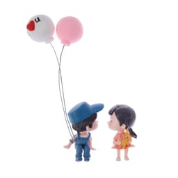 Игрушка на панель авто «Влюбленная парочка»