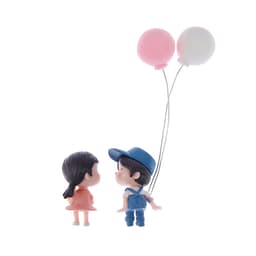 Игрушка на панель авто «Влюбленная парочка»