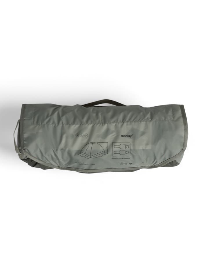 Палатка туристическая 2-местная maclay fisht te 2, 205×150×105 см, трекинговая, однослойная, зелёная