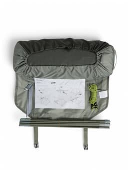 Палатка туристическая 2-местная maclay fisht te 2, 205×150×105 см, трекинговая, однослойная, зелёная