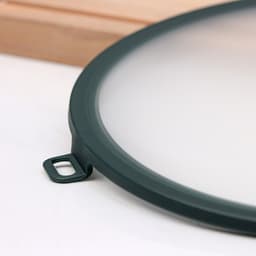 Вакуумная крышка для посуды Доляна, d=22.5 см, зелёная