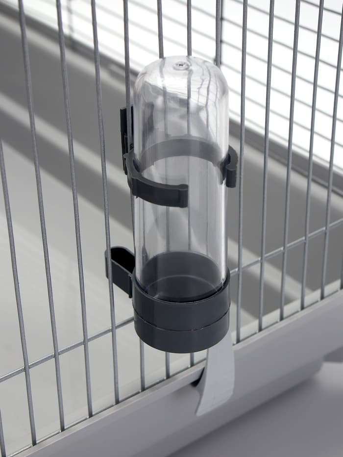 Клетка для птиц «Пижон» №104-Б, разборная, 58×40×88 см, 2 секции, серая