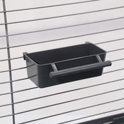 Клетка для птиц «Пижон» №104-Б, разборная, 58×40×88 см, 2 секции, серая