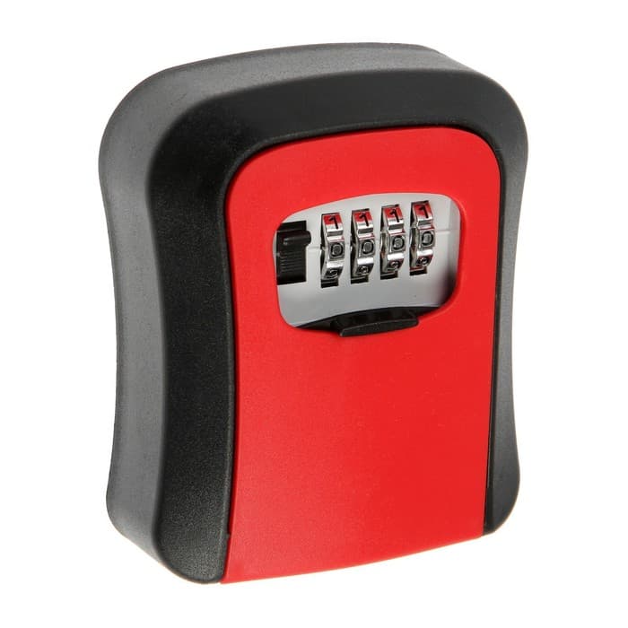 Сейф-ключница кодовая ТУНДРА LIGHT, красный