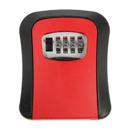 Сейф-ключница кодовая ТУНДРА LIGHT, красный