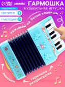 Музыкальная гармошка «Весело поём», цвета МИКС