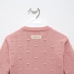 Кардиган вязаный «Крошка Я», рост 68-74 см, розовый
