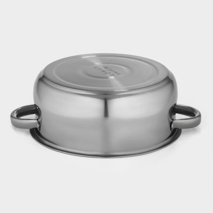 Мантоварка-пароварка Доляна «Классика», d=24 см, 3 уровня, общий объём — 7.9 л, индукция, нержавеющая сталь