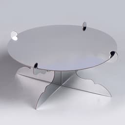 Подставка для пирожных, серебряная