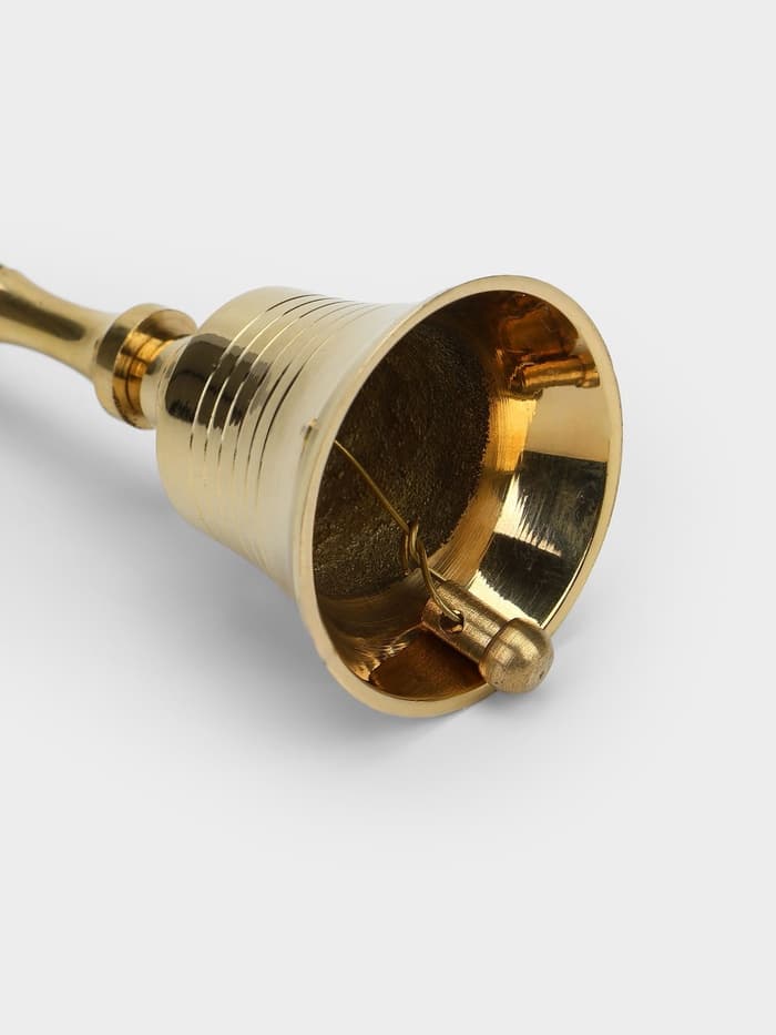 Колокол «Антик. Кольца», 12 см, латунь