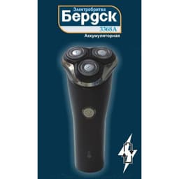 Электробритва «‎Бердск 3368 А‎», 5 Вт, сетчатая, 3 головки, от АКБ