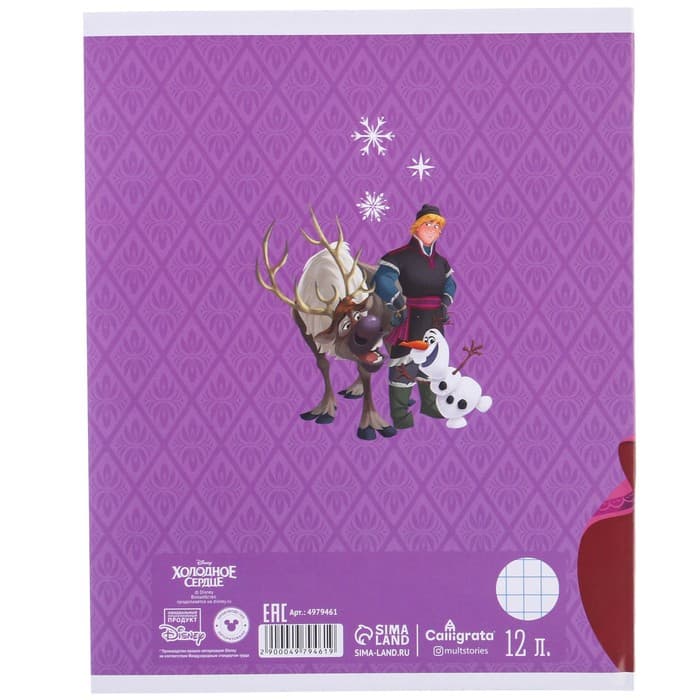 Подарочный набор, 9 предметов, Холодное сердце