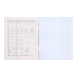 Тетрадь предметная 48 листов в клетку Школьные мемасики "Английский язык", обложка мелованный картон, тиснение холст, блок офсет