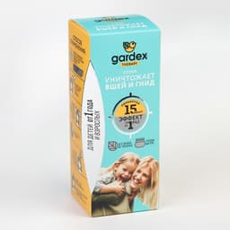 Спрей от вшей и гнид, Gardex, без запаха, с гребнем, 80 мл