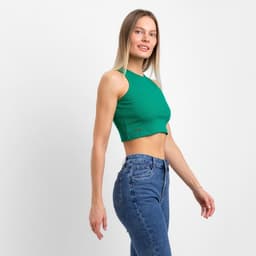 Топ женский Little Secret, цвет тёмно-зелёный, размер 44 (M)