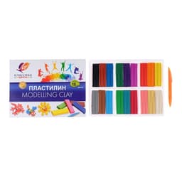 Пластилин «Луч. Классика цвета», 18 цветов, 360 г