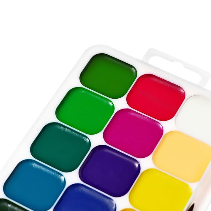 Акварель «Луч. Классика», 24 цвета, с кистью