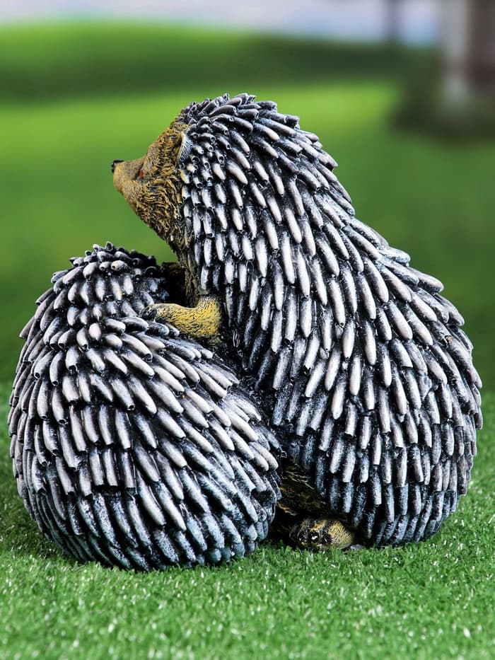 Садовая фигура из гипса «Семейство ежей», 20×19×22 см