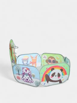 Палатка детская игровая - сухой бассейн для шариков «Животный мир» без шариков, 120×75×60 см