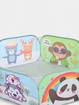 Палатка детская игровая - сухой бассейн для шариков «Животный мир» без шариков, 120×75×60 см