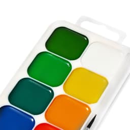 Акварель «Луч. Классика», 16 цветов, с кистью