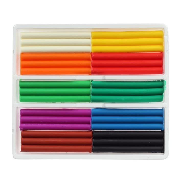 Пластилин мягкий (восковой) «Луч. Кроха», 10 цветов, 150 г, со стеком