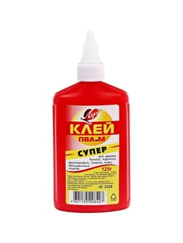 Клей ПВА-М «СУПЕР», 125 г «Луч»