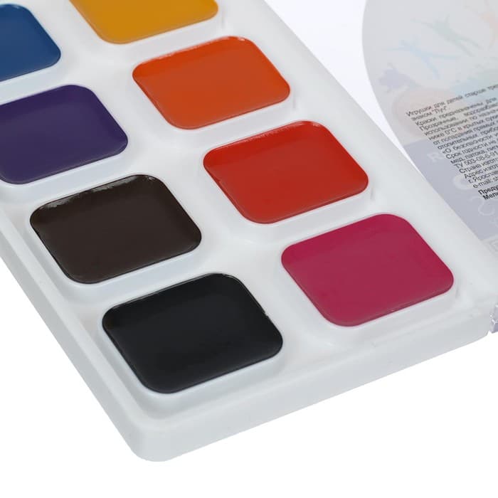 Акварель «Луч. Классика», 12 цветов, без кисти