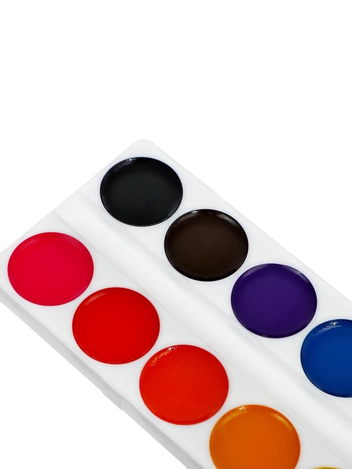 Акварель «Луч. ZOO», 12 цветов, без кисти