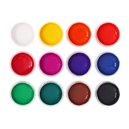 Краска акриловая, набор 12 цветов × 20 мл, «Луч» художественные