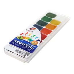 Акварель «Луч. Классика», 16 цветов, без кисти
