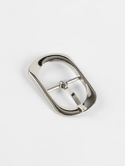 Пряжка для ремня, 3.6×2.4 см, 18 мм, цвет серебряный