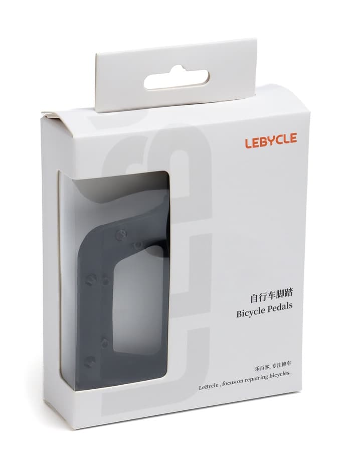 Педали для велосипеда, 9/16", с подшипником, нейлон, съёмные шипы