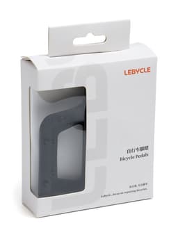 Педали для велосипеда, 9/16", с подшипником, нейлон, съёмные шипы