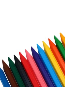 Мелки восковые, 12 цветов, «Луч», шестигранные