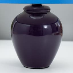 Настольная лампа с абажуром RISALUX «Инопланетяне», Е14, 15 Вт, фиолетовый