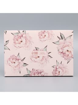 Коробка кондитерская для муссовых пирожных «С любовью», 27×17.8×6.5 см