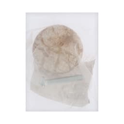 Ручка-кнопка CAPPIO ART Ceramics 011, d=32 мм, керамическая, белая с текстурой