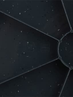 Блюдо с крышкой для СВЧ STONE, d=25 см, пластик, серое