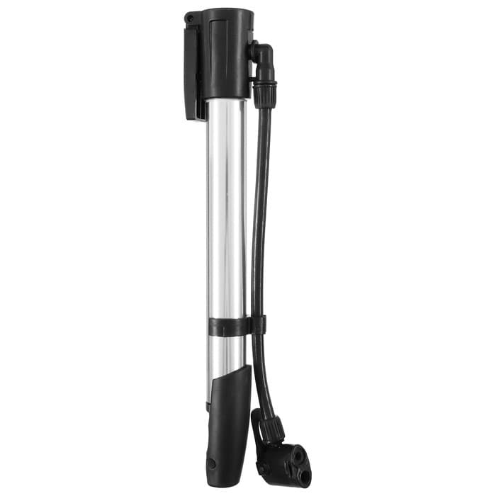 Насос ручной Dream Bike, со шлангом, цвет серебристый