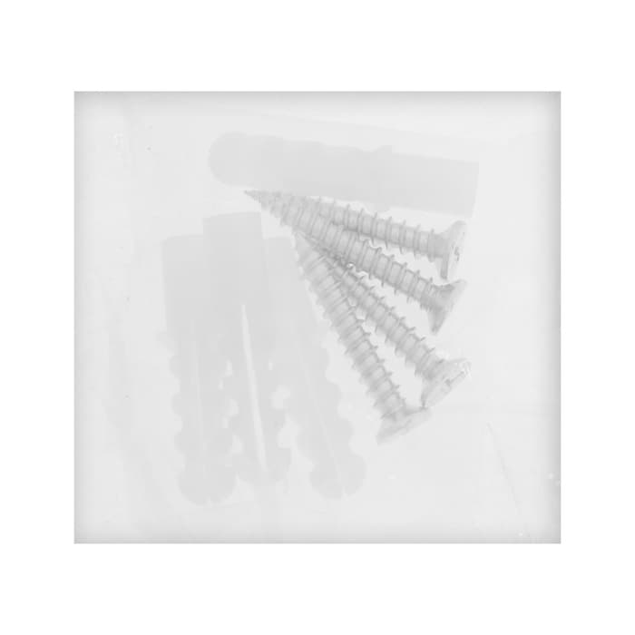 Зеркалодержатель ТУНДРА, d=20 мм, без сверления, цвет матовый никель, 4 шт.